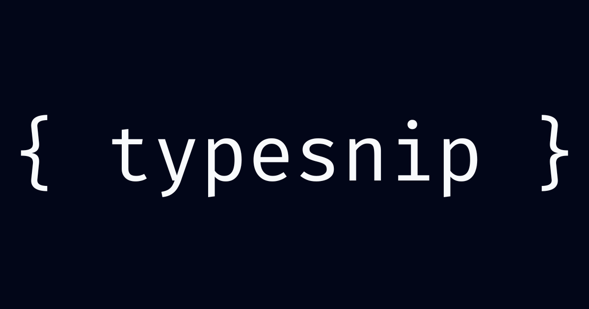 Typed Event Emitter | TypeSnip